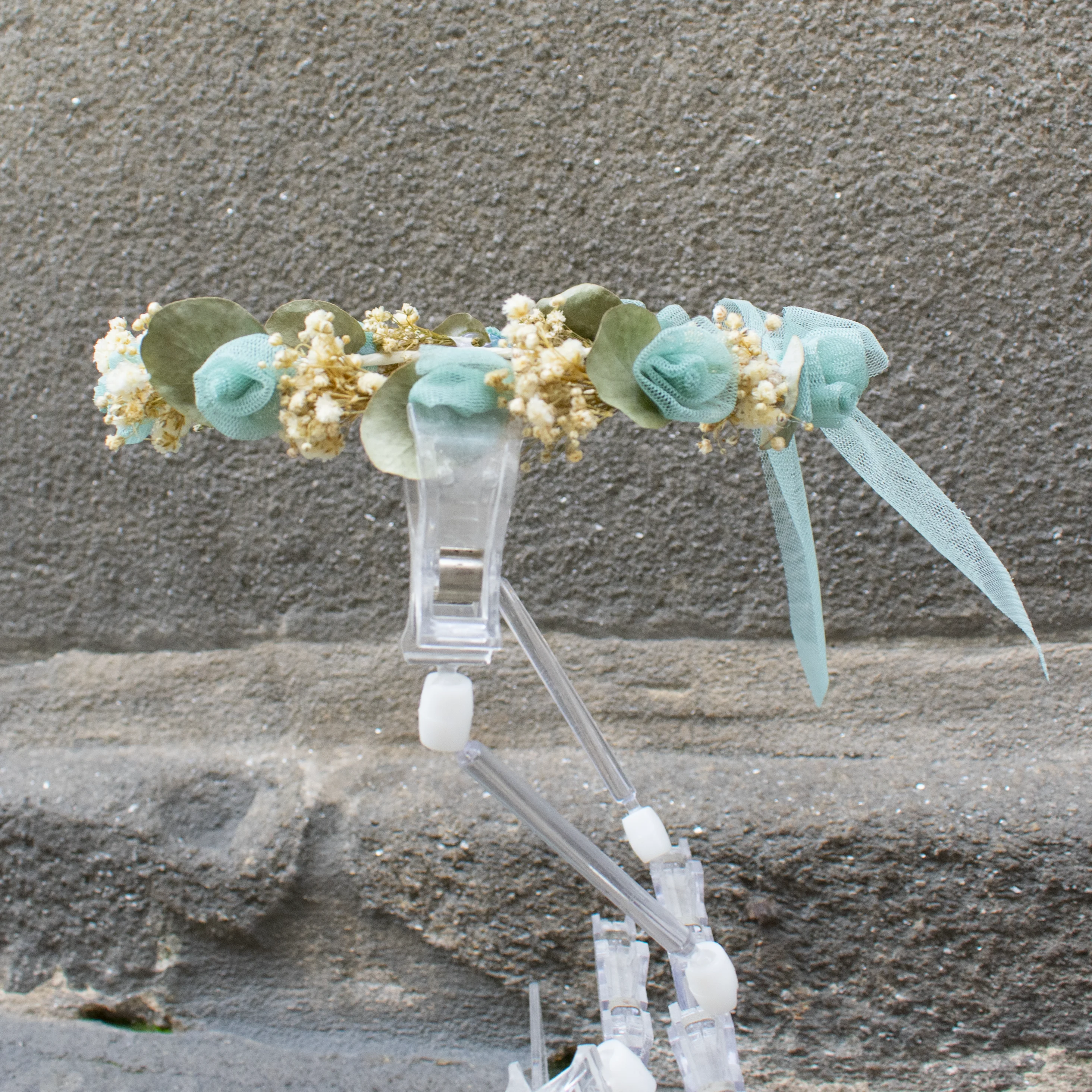 Tiara para niña de las flores hecha a mano Tiara para niña de las flores hecha a mano