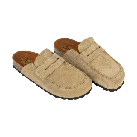 Zueco, Mujer, marca Autenti, modelo 14240, Beis