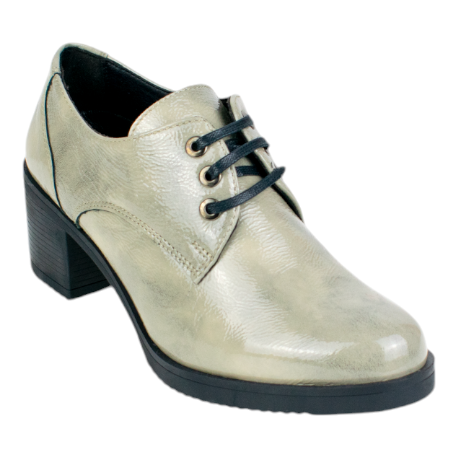 Zapato de piel Baerchi modelo 40160 en gris