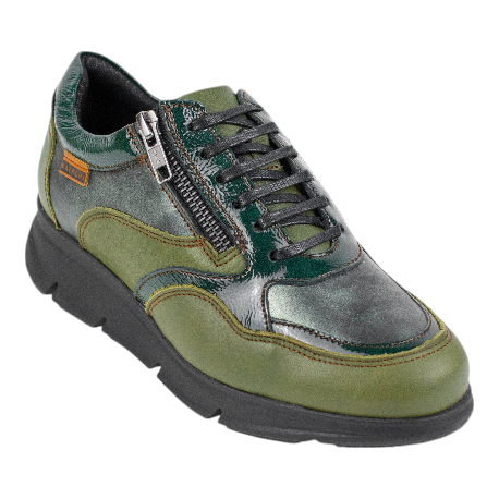 Zapato ancho especial 54060 Baerchi en verde