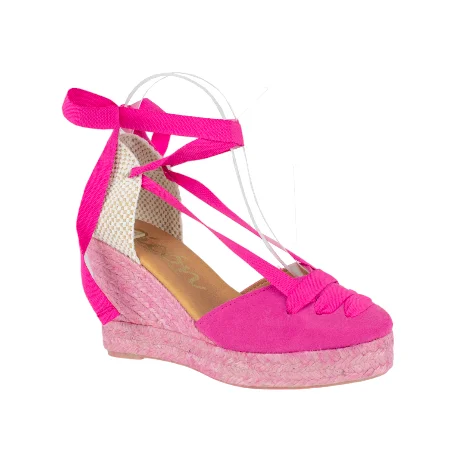 Cuna de esparto Mujer 7 cuerdas lazos marca Picon modelo 18236-p4 rosa