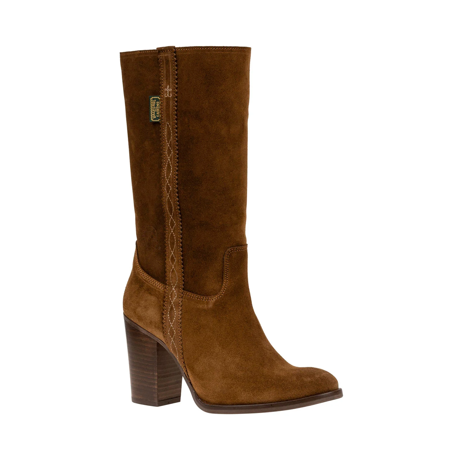 Botas de tacon alto color marron