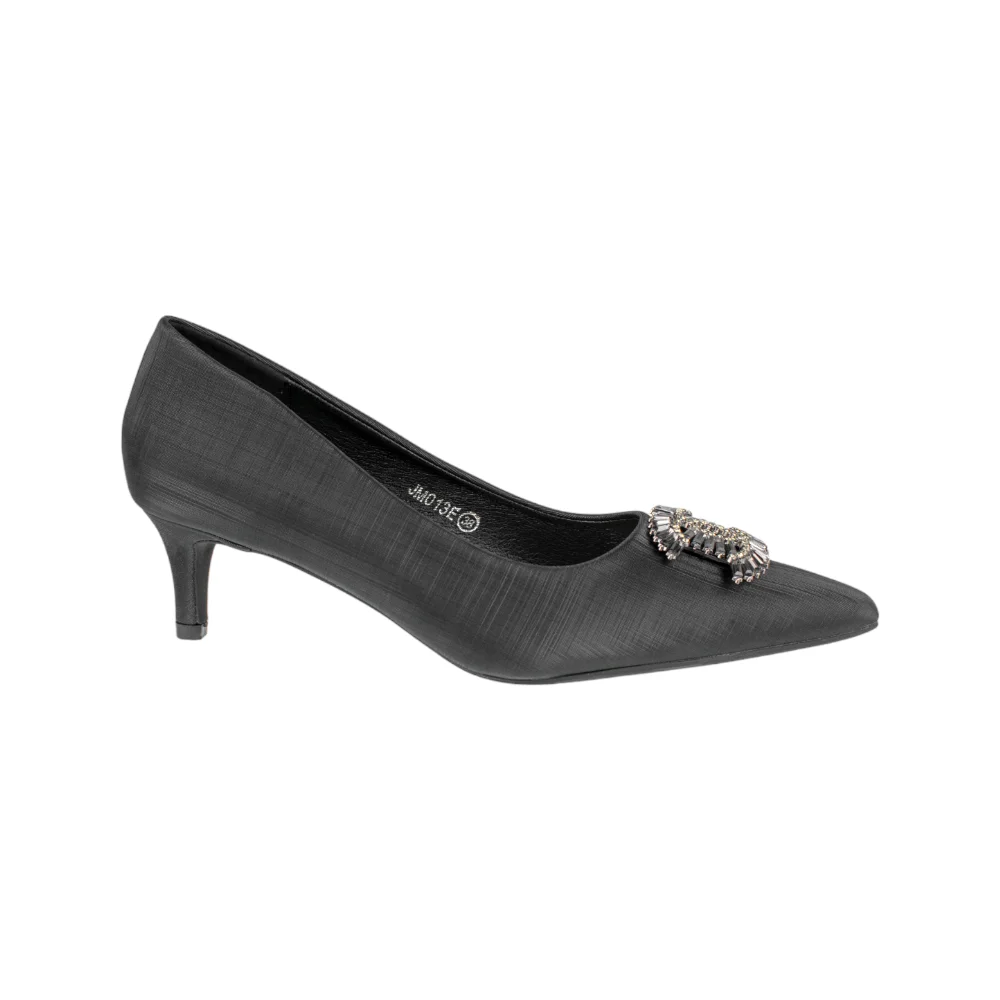 Zapato de tacon chupete negro Guapissima Zapato de tacon chupete negro Guapissima