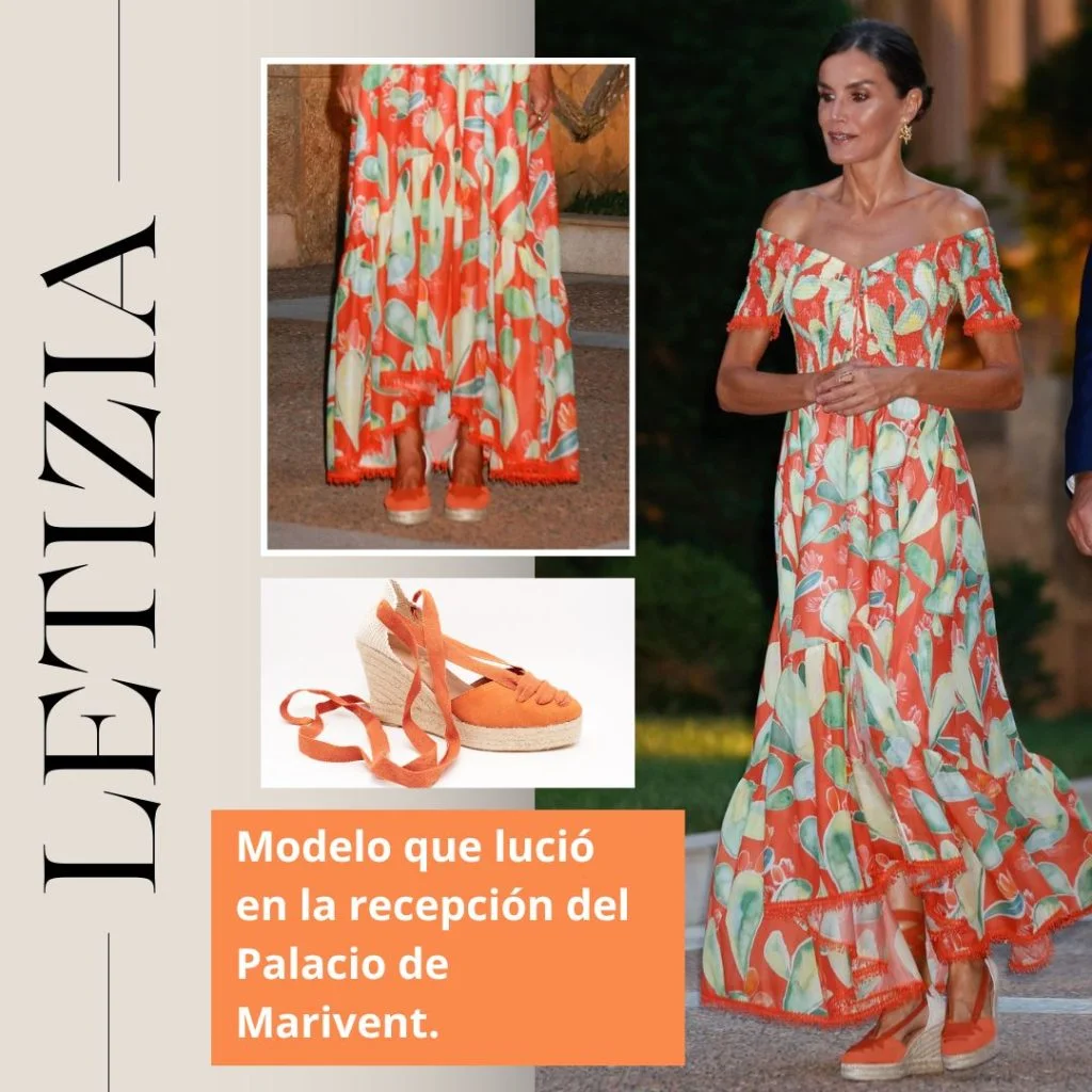 Reina Letizia con las alpargatas de cuña Picon