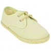 Alpargata Cordones Plana Niño Condiz 267