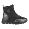 botin deportivo mujer con cremallera delantera - Amarpies AMD27098 