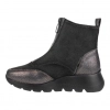 botin deportivo mujer con cremallera delantera - Amarpies AMD27098 