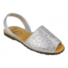 Menorquinas Plana Glitter Mujer Corazones Avarca 496AV