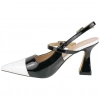 Zapatos Destalonados Tacon Medio y Hebilla - Azarey 578J627