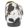 Bailarina Mary Jane Animal Print Vaca Plana D´Angela DDN29001-VA