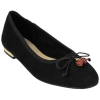 Bailarina Plana Mujer Lazo y Abalorios Corina M 6100