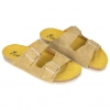 Sandalias Dos Hebillas Piel Serraje Biocomfort B-3015