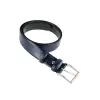 Cinturon Hombre de Piel Lisa Brillante brillante Blesrok 807