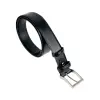 Cinturon Hombre de Piel Lisa Brillante brillante Blesrok 807