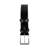 Cinturon Hombre de Piel Lisa Brillante brillante Blesrok 807