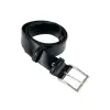 Cinturon Hombre de Piel Lisa Brillante brillante Blesrok 807