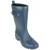 Bota de Agua Mujer Azul Marino Caña Media Kelara K61401