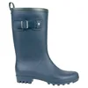 Bota de Agua Mujer Azul Marino Caña Media Kelara K61401