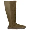 Bota Barefoot Mujer Caña Alta Marrón Chocolate Mustang Free ALASK 85503
