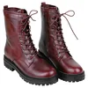 Bota Militar Plataforma Cremallera y Cordón Buonarotti 3355