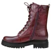 Bota Militar Plataforma Cremallera y Cordón Buonarotti 3355