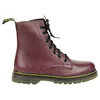Bota Militar Piel Plana Cordón y Cremallera Losal 1013
