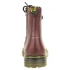Bota Militar Piel Plana Cordón y Cremallera Losal 1013