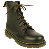 Bota Militar Piel Plana Cordón y Cremallera Losal 1013