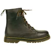 Bota Militar Piel Plana Cordón y Cremallera Losal 1013