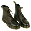 Bota Militar Piel Plana Cordón y Cremallera Losal 1013