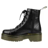 Bota militar Piel Negro Plataforma Cordón y Cremallera Losal 1024