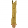 Bota Campera Marrón Tacón Ancho Medio Corina