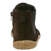 Botín Barefoot Piel Serraje con Cremallera Vivant V-2759