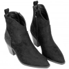Botines Cowboy Impermeables con Tacón y Cremallera - D Angela DRB29149