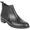 Botines Chelsea de Piel Negros con Elásticos Laterales y Tacón Bajo - Innovation 39244