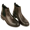 Botín Chelsea Piel Plano Cremallera Innova Shoes B-4947