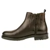 Botín Chelsea Piel Plano Cremallera Innova Shoes B-4947