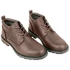 Botín Piel Engrasada Marrón Chocolate Membrana Impermeable Renature COMUNAL 05