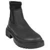 Botín Chelsea Plataforma Licra Negro Marquiiz 9513A