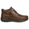 Botín Waterproof Piel Marron Plano Cordón Luisetti 31024 NA- W
