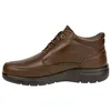 Botín Waterproof Piel Marron Plano Cordón Luisetti 31024 NA- W