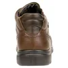 Botín Waterproof Piel Marron Plano Cordón Luisetti 31024 NA- W