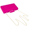 Clutch de Fiesta Rosa Antelina con Cadena Dorada BM 2110-42