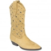 Botas Cowboy caladas mujer en antelina Corina M5001