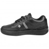 Deportivo Paredes Retro Hombre en Piel Negro con Cordones 100