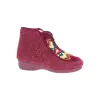 Zapatillas de Casa Bota de Mujer Invierno Granate con Cremallera Central Forro Lana Oveja Plantilla Extraible Doctor Cutillas 21674