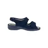 Sandalias Cómodas para Pies Delicados con Triple Ajuste de Velcro - Doctor Cutillas 21739