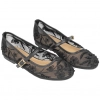 Merceditas de Malla Bordada con Pedrería para Mujer - Ideal Shoes 2277