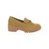 Mocasín Mujer Tacón Bajo Suela Track - Kelara K31274