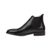 Botines Chelsea de Piel para Hombre con Elásticos Laterales - 5410